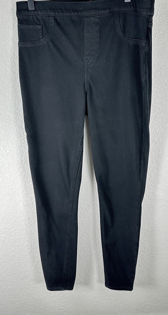 Spanx Black Jean-ish Leggings Pull-On Skinny Pants Women’s (XL/1X)